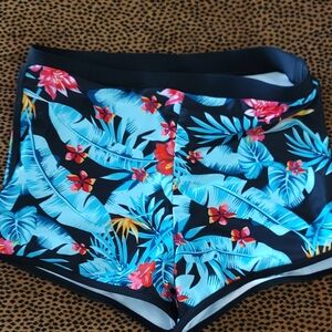 High Waist Board Shorts